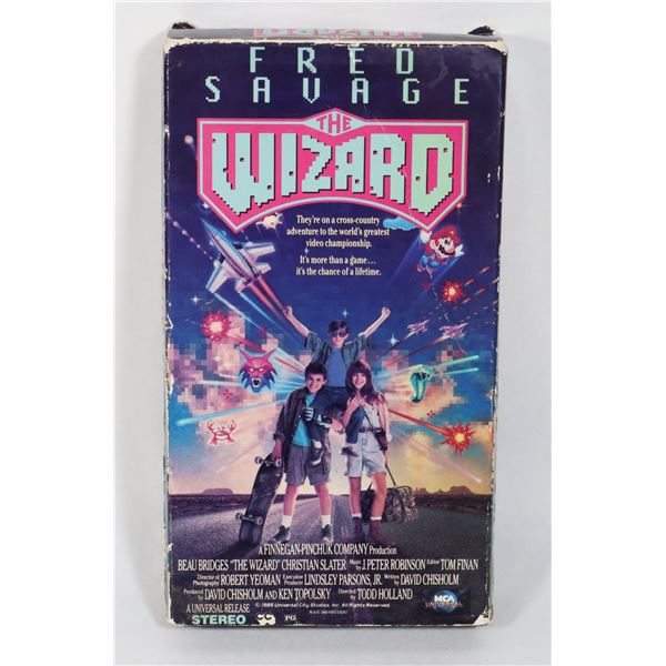 #973 VHS THE WIZARD VIDEO CASSETTE MOVIE NINTENDO