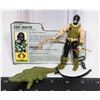 Image 1 : #1026 GI JOE ARAH CROC MASTER 1987 W/ FILE CARD +