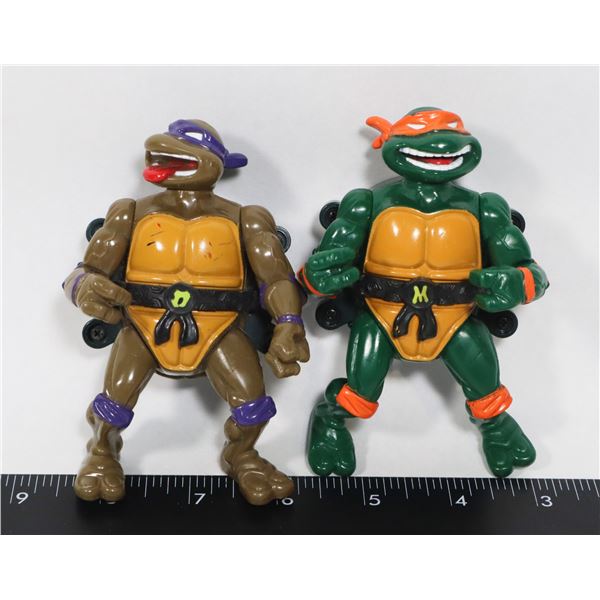 #1079 TMNT 1991 TALKING MIKE DON TEENAGE MUTANT