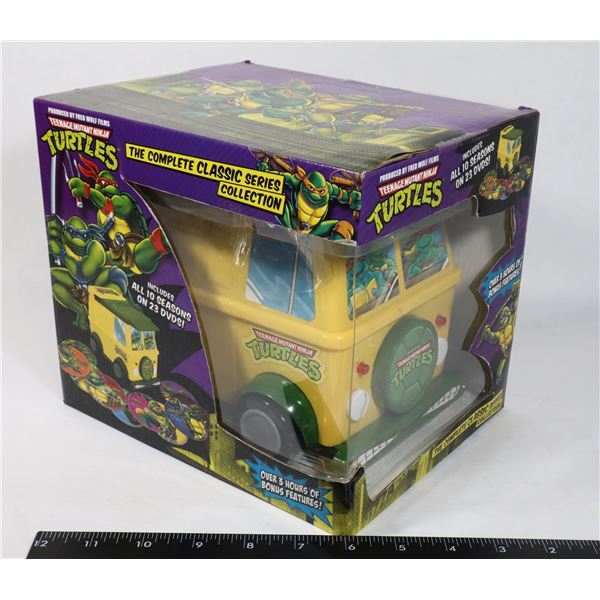 #1081 RARE TMNT TV SERIES DVD SET TURTLE VAN BOXED