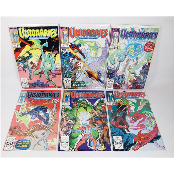 #1116 STAR COMICS VISIONARIES 1987 #1-#6 COMPLETE