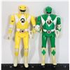 Image 1 : #1137 MIGHTY MORPHIN POWER RANGERS FLIP HEAD LOT