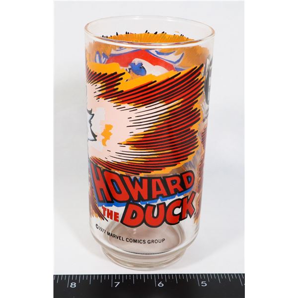 #1150 HOWARD THE DUCK GLASS 1977 MARVEL 7-11