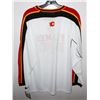 Image 2 : #1201 CALGARY FLAMES NHL HOCKEY JERSEY MEDIUM