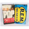 Image 1 : #1231 VHS VIDEO R.E.M. POP SCREEN THE FILM IS ON