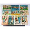 Image 1 : #1262 10  POSTCARDS LADY PINUPS MODEL 1950'S
