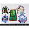 Image 1 : #1274 LOT OF 5 ASSORTED PATCHES COBRA SCOUTS ETC