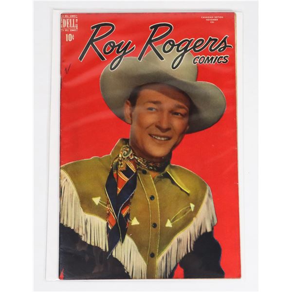 #1323 CANADIAN EDITION ROY ROGERS COMICS #11 1948