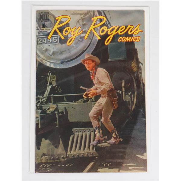 #1324 CANADIAN EDITION ROY ROGERS COMICS #12 1948