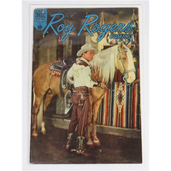 #1326 CANADIAN EDITION ROY ROGERS COMICS #14 1949