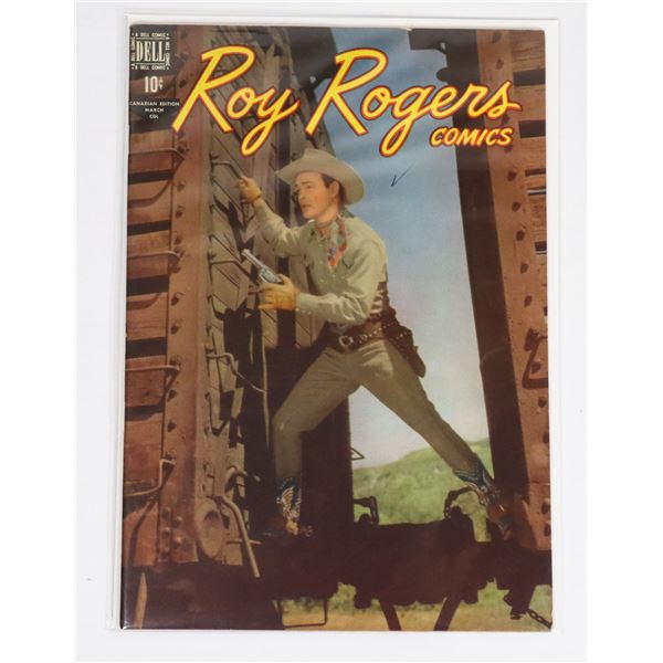 #1327 CANADIAN EDITION ROY ROGERS COMICS #15 1949