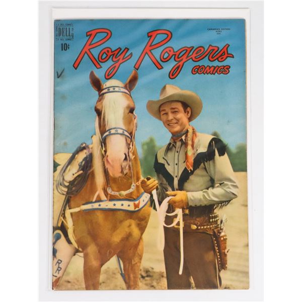 #1328 CANADIAN EDITION ROY ROGERS COMICS #16 1949