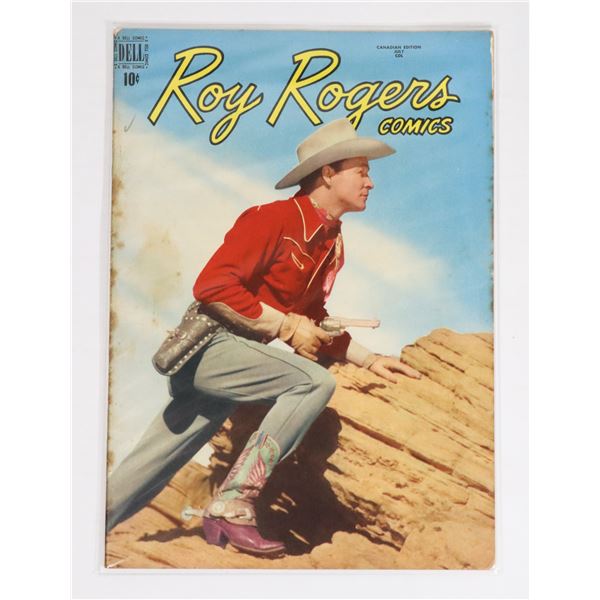#1331 CANADIAN EDITION ROY ROGERS COMICS #19 1949