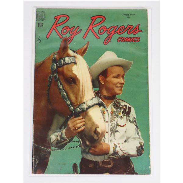 #1332  CANADIAN EDITION ROY ROGERS COMICS #20 1949