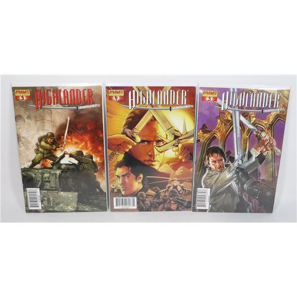 #1472 DYNAMITE ENTERTAINMENT COMICS HIGHLANDER