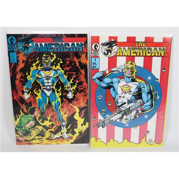 #1480 DARK HORSE COMICS THE AMERICAN #1-#2 1988