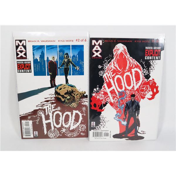 #1484 MARVEL MAX COMICS THE HOOD #1-#2 2002