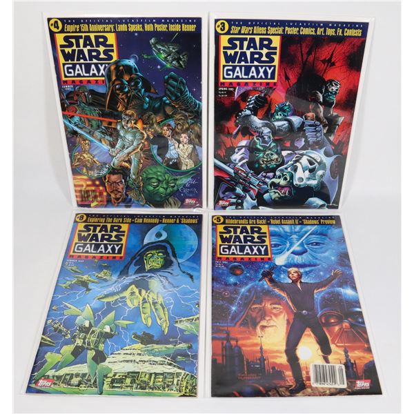 #1488 TOPPS PUBLISHING STAR WARS GALAXY MAGAZINE
