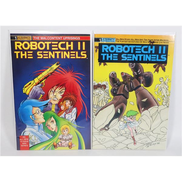 #1490 ETERNITY COMICS ROBOTECH II THE SENTINELS #1