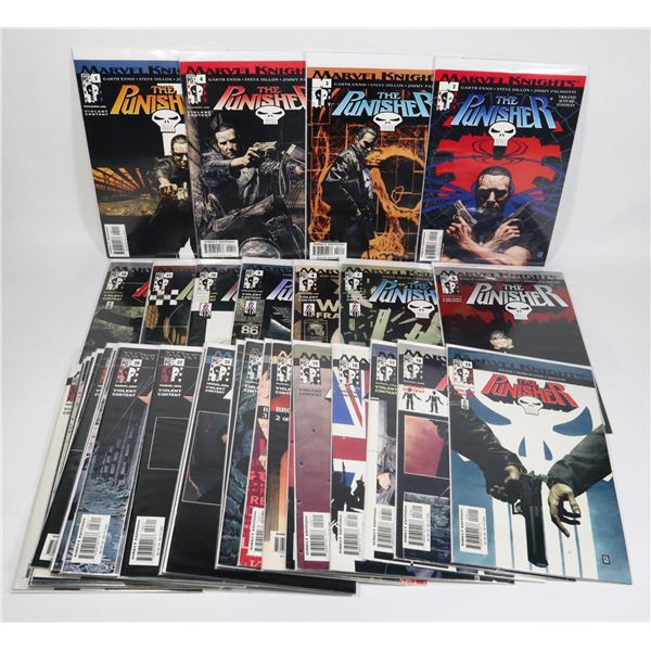 #1497 MARVEL COMICS KNIGHTS THE PUNISHER #2-#11,