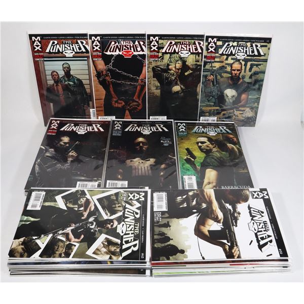 #1498 MAX COMICS PUNISHER 2004 71 NEAR COMPLETE