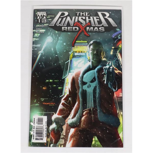 #1511 MARVEL KNIGHTS THE PUNISHER RED XMAS #1