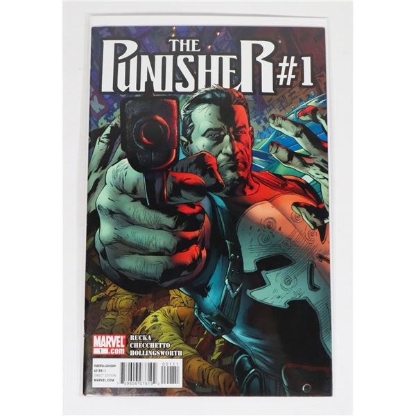 #1515 MARVEL COMICS THE PUNISHER #1 2011 RUCKA