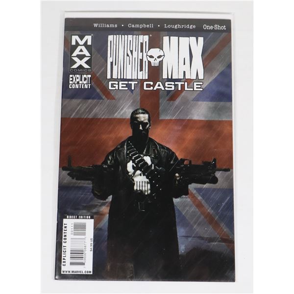 #1519 MARVEL PUNISHER MAX GET CASTLE ONE SHOT 2010