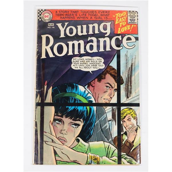 #1623 DC DETECTIVE COMICS YOUNG ROMANCE 146 1967