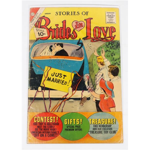 #1625 CHARLTON COMICS STORIES OF BRIDES IN LOVE 28