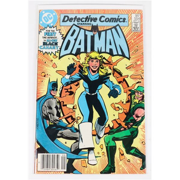 #1640 DC DETECTIVE COMICS #554 SEPT 1985 BATMAN