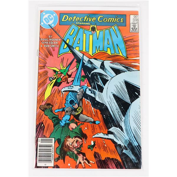 #1641  DC DETECTIVE COMICS #558 JAN 1986 BATMAN