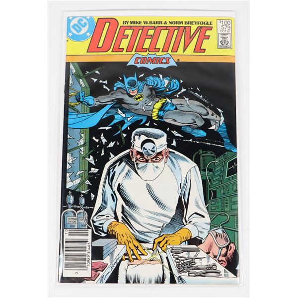 #1644  DC DETECTIVE COMICS #579 OCT 1987 BATMAN