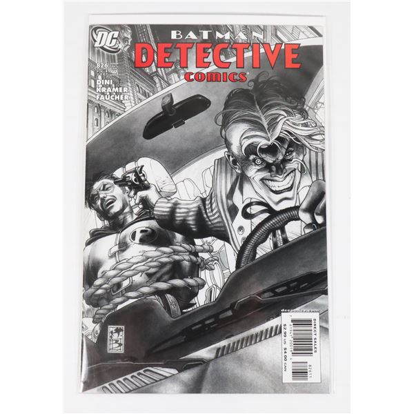 #1650 DC BATMAN DETECTIVE COMICS #826 FEB 2007