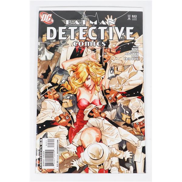 #1654  DC BATMAN DETECTIVE COMICS #843 JUNE 2008