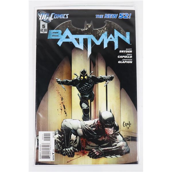 #1657  DC DETECTIVE COMICS NEW 52! BATMAN #5 2012