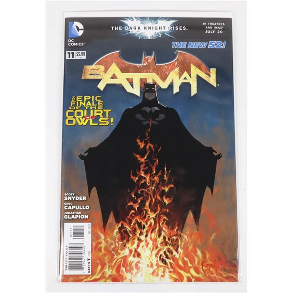 #1660 DC DETECTIVE COMICS NEW 52! BATMAN #11 2012