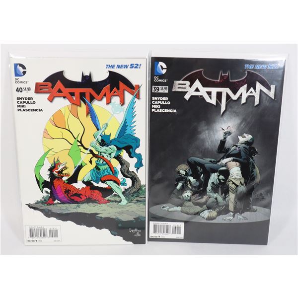 #1662 BATMAN DETECTIVE COMICS NEW 52! #39-#40