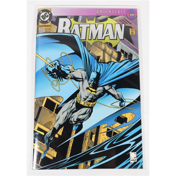 #1664 DC DETECTIVE COMICS BATMAN #500 1994 FOIL