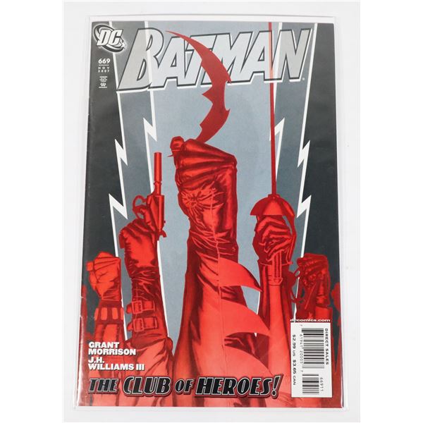 #1666 DC DETECTIVE COMICS BATMAN #669 2007