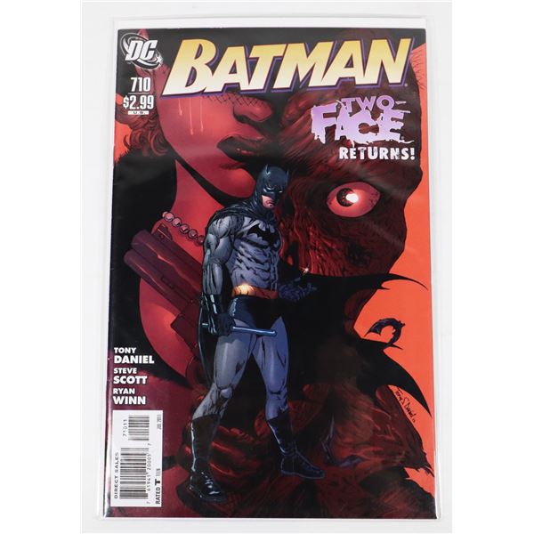 #1667 DC DETECTIVE COMICS BATMAN #710 2011