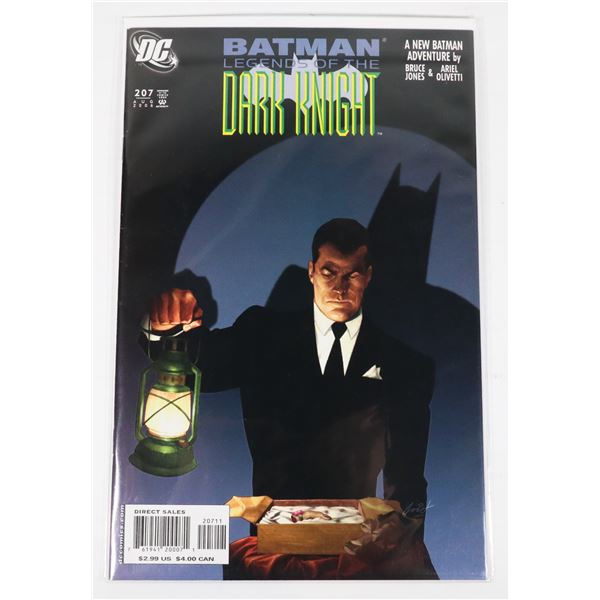 #1670 DC BATMAN LEGENDS OF THE DARK KNIGHT #207