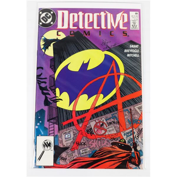 #1671 DC DETECTIVE COMICS #608 1989 KEY 1ST ANARKY
