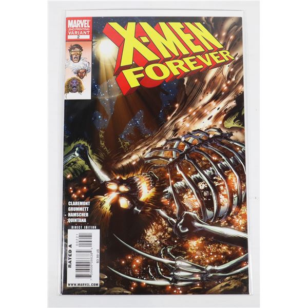 #1873 MARVEL COMICS X-MEN FOREVER #2 VARIANT 2010