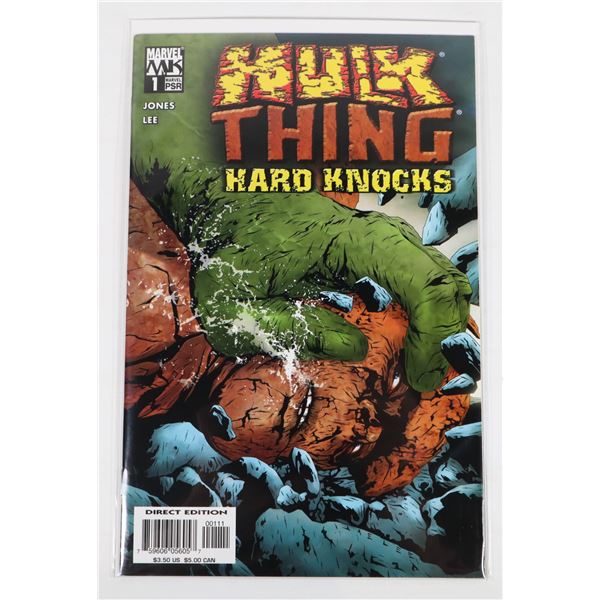 # 1891 MARVEL COMICS HULK THING HARD KNOCKS #1