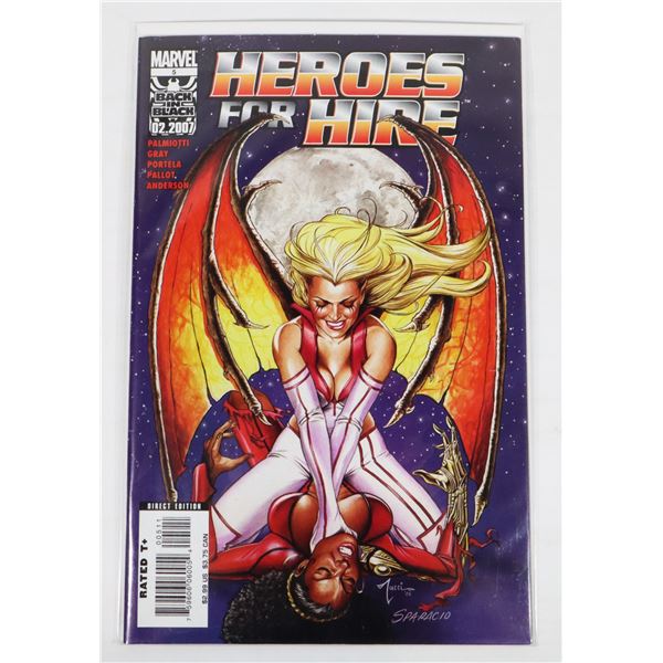 #1937 MARVEL COMICS HEROES FOR HIRE #1 2007