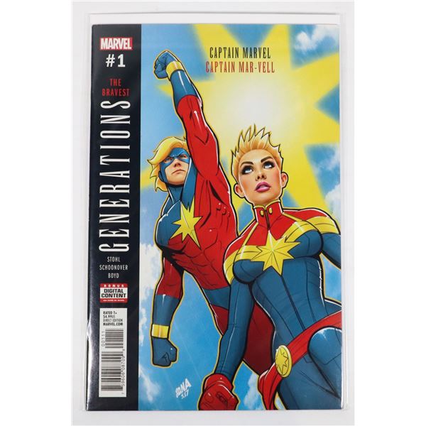 #1946 MARVEL COMICS GENERATIONS CAPTAIN MARVEL #1