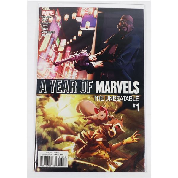 #1955  COMIC A YEAR OF MARVELS THE UNBEATABLE #1