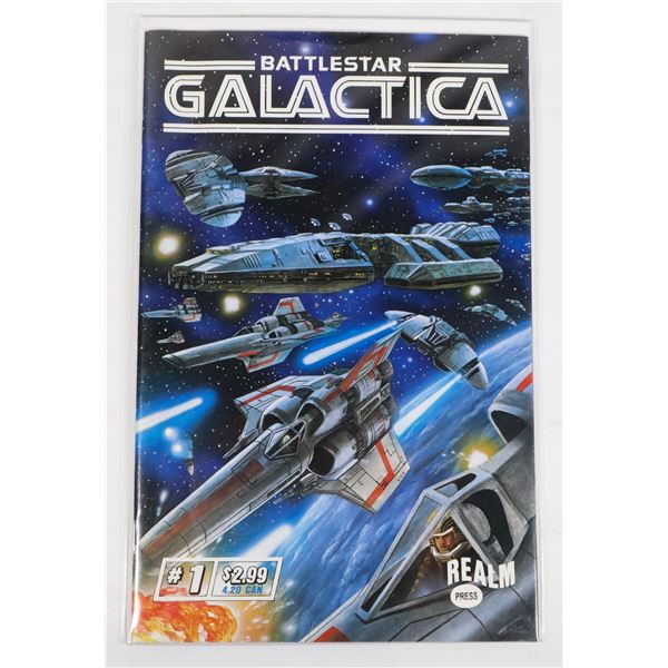 #1967 REALM PRESS COMICS BATTLESTAR GALACTICA #1