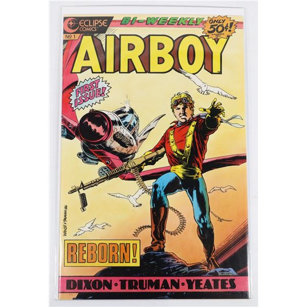 #1974 ECLIPSE COMICS AIRBOY #1 1986